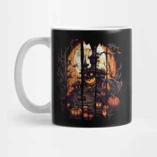 Spooky Halloween Night Artwork Mug